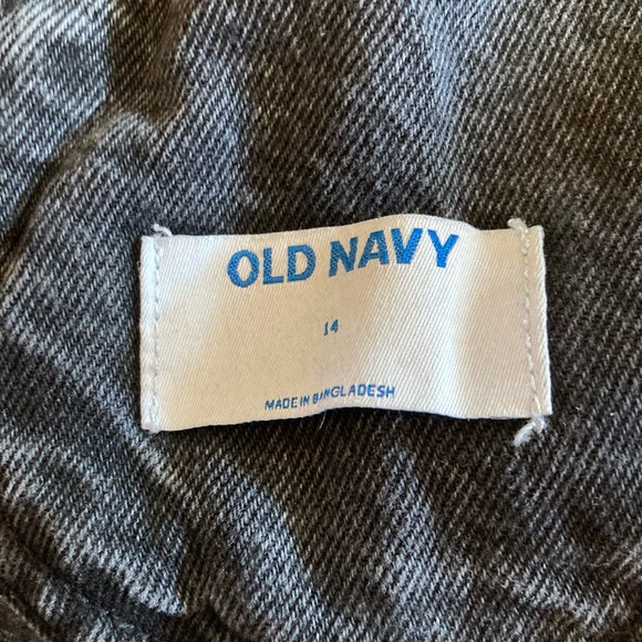 Black overall, 100% cotton, Sz 14 - Picture 5 of 5